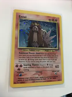 Entei 6/64 Neo Revelation Holo Pokemon Card NM/LP - Image 1