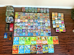 MEGA POKEMON CARD BULK OVER 2800 CARDS INCLUDING OVER 100 HOLOS - Image 1
