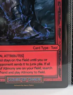 Divorced Dads TCG Court of Chaos Left Leg Of Alimony Card NM/M *See Photos - Image 5