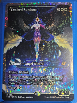 MTG - Exalted Sunborn - Showcase Fracture Foil - Edge of Eternities M 0384 MiNT - Image 1