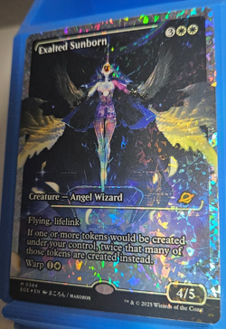 MTG - Exalted Sunborn - Showcase Fracture Foil - Edge of Eternities M 0384 MiNT - Image 2
