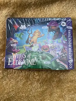 MTG Wilds of Eldraine Collector Booster Box Display Sealed Magic Gathering WOE - Image 1