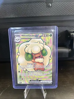 Pokemon White Flare Whimsicott EX Full Art TCG Card 157/086 NM - Image 1