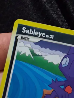Sableye Lv. 31 Reverse Holo 48/100 Majestic Dawn Pokemon Card NM - Image 5