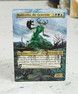 Muldrotha, the Gravetide MTG Alter Art EDH Commander Magic The Gathering - Image 1
