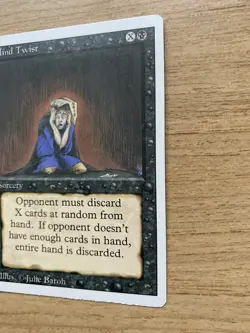 MTG: MAGIC THE GATHERING : REVISED 3ED : RARE : MIND TWIST : UNPLAYED MINT / NM - Image 3