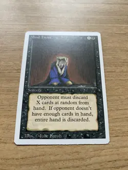 MTG: MAGIC THE GATHERING : REVISED 3ED : RARE : MIND TWIST : UNPLAYED MINT / NM - Image 5