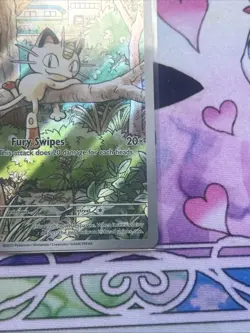 Pokemon TCG Meowth 106/094 Phantasmal Flames Near Mint Condition English NM - Image 5