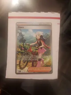 Pokemon TCG Dawn Me02: Phantasmal Flames 129/094 SIR Holo Trainer-Supporter - Image 1