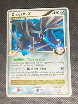Dialga G Lv.X 122/127 - Platinum Pokemon Card - LP - Image 1