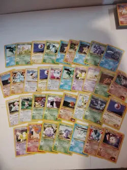 Lot Of 93 Vintage Gym Challenge Pokemon Cards Common Uncommon LP - Image 5