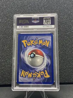 1999 Pokemon Game Machamp Holo 1st Edition #08/102 Psa 4 - Image 2