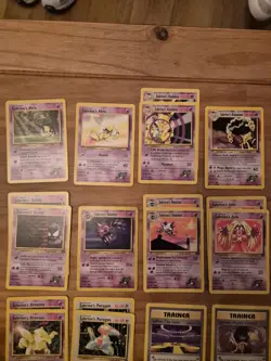 Pokemon Cards Gym Challange 2000 Sabrinas Gym Set Inc Rare Holo Alakazam Vintage - Image 1