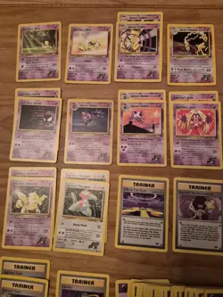 Pokemon Cards Gym Challange 2000 Sabrinas Gym Set Inc Rare Holo Alakazam Vintage - Image 4