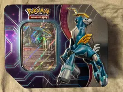 Pokemon TCG Paradox Destinies Iron Crown ex Tin New Sealed - Image 1