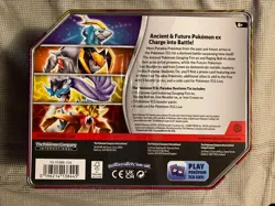 Pokemon TCG Paradox Destinies Iron Crown ex Tin New Sealed - Image 2