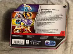 Pokemon Trading Card Games Paradox Destinies Raging Bolt ex Tin New Sealed - Image 2