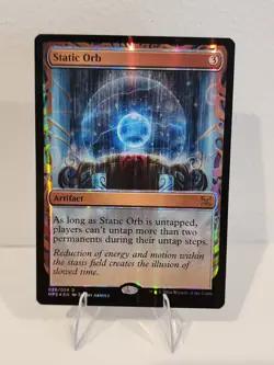 FOIL Static Orb NM/LP Magic MTG Masterpiece Series: Kaladesh Inventions MPS - Image 1