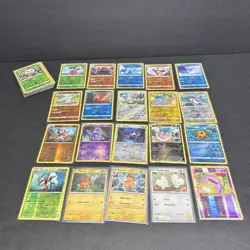 Pokemon Holo And Reverse Holo Common And Uncommon Cards, Lot Of 48, Some VTG - Image 1