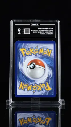 2025 Pokemon Mega Charizard X EX #023 Promo TAG 9 Mint Full Art - Image 2
