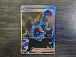 Penny 239/091 SV: Paldean Fates Illustration Rare Holo Trainer Pokemon TCG - Image 1