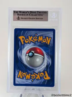 1999 POKEMON Fossil Unlimited HYPNO Holo R 8/62 BGS 9 - Image 2