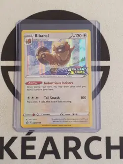 Bidifas SWSH188 Stamp Brilliant Stars Promo Pokemon Karte Englisch Pokemon Holo - Image 1