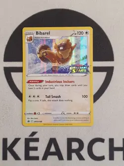 Bidifas SWSH188 Stamp Brilliant Stars Promo Pokemon Karte Englisch Pokemon Holo - Image 2