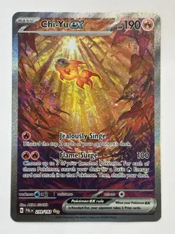 Pokemon Chi-Yu EX Special Illustration Rare Holo 259/193 Sv02: Paldea Evolved - Image 1