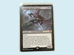 Burning-Rune Demon, Kaldheim, Near Mint, Magic the Gathering MTG - Image 1