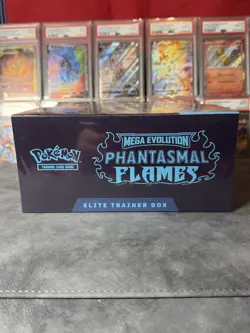 Pokemon TCG Mega Evolution Phantasmal Flames Elite Trainer Box ETB Sealed - Image 5