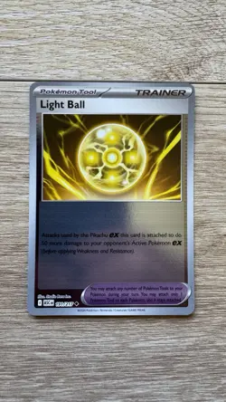 Pokemon Light Ball 191/217 - ME: Ascended Heroes Uncommon Reverse Holo Card NM - Image 1