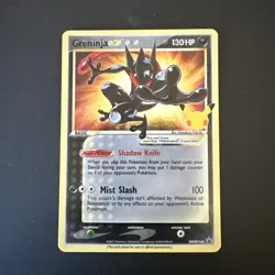 Pokemon TCG Greninja Gold Star Celebrations Promo SWSH144 - condition NM/Mint - Image 1