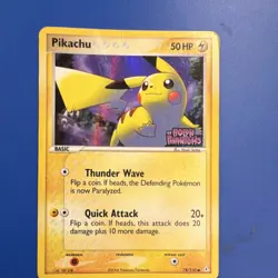 Pikachu 78/110 Holon Phantoms Reverse Holo Common Basic 50HP Pokemon TCG English - Image 1