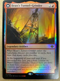 MTG 1x FOIL Brass's Tunnel-Ginder 135 Lost Caverns of Ixalan Magic the x1 NM - Image 1