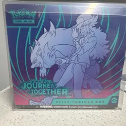 Pokemon Scarlet & Violet Journey Together Elite Trainer Box N's Zoroark Promo - Image 1