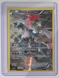 White Kyurem - XY81 Black Star Promo Full Art Pokemon TCG - NM - Image 1
