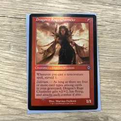 Dragon's Rage Channeler Foil Retro Frame Modern Horizons 3 NM MTG - Image 1