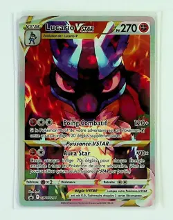 carte Pokemon SWSH291 Lucario VSTAR Full Art Promo - Zenith Supreme - Image 2