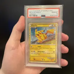 Pokemon TCG Pikachu World Collection 2010 German PSA 10 - Image 1