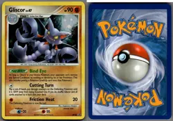 2009 Pokemon, D&P Promos, #DP36 Gliscor Lv. 47, Holo Black Star Promo - Image 1