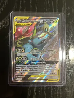 Pokemon TCG Celebi & Venusaur GX SM167 Promo Tag Team - Image 1