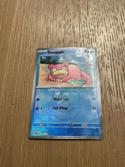 Pokemon SV: Prismatic Evolutions Slowpoke (Poke Ball Pattern) 018/131 NM/M - Image 1