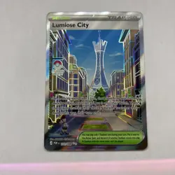 Lumiose City - 111/088 ME03: Perfect Order Pokemon NM Holo - Image 3