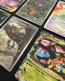 Pokemon TCG Gengar, Zard, Ray, Mewtwo, Haunter, Umby, Ven, Lie- Lot of 9 - Image 3