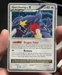 Pokemon Garchomp LV.X 97 DP Majestic Dawn Holo Diamond Pearl LP - Near Mint - Image 1