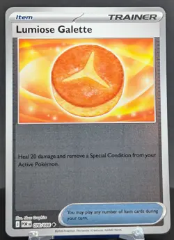 Pokemon Lumiose Galette #078/088 English POR Perfect Order Reverse Holo - Image 1