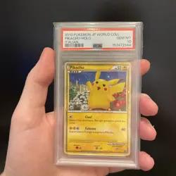 Pokemon TCG Pikachu World Collection 2010 Italian PSA 10 - Image 1