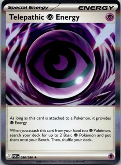 Telepathic Psychic Energy 088/088 Rare Perfect Order Pokemon Holo Near Mint - Image 1