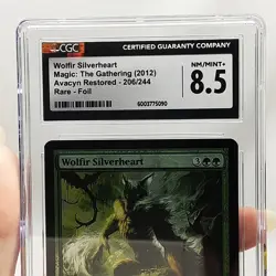 MTG - Avacyn Restored - Wolfir Silverheart - Foil - Graded - CGC 8.5 - Image 3